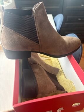 Taupe Suede American Rag  Ankle Boots